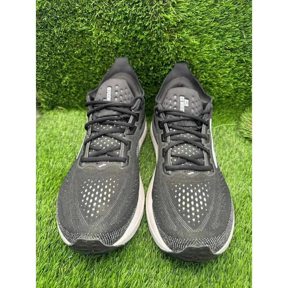Brooks Glycerin GTS 23 1105031D090 Athletic Sneaker Mens 11.5D Black Knit Sports